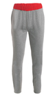 Plain Woven Polyester 95% Spandex 5% Sport Grey Knitted Pants