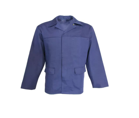 330GSM Anti-static Fabric Flame Retardant Twill 3/1 Work Clothes Coat